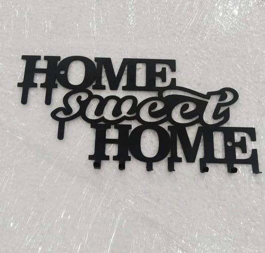 Sweet home metal key hanger